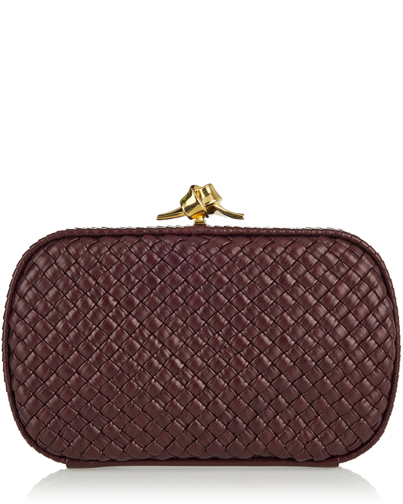 Оригінальна Soft Knot Leather Clutch Bottega veneta