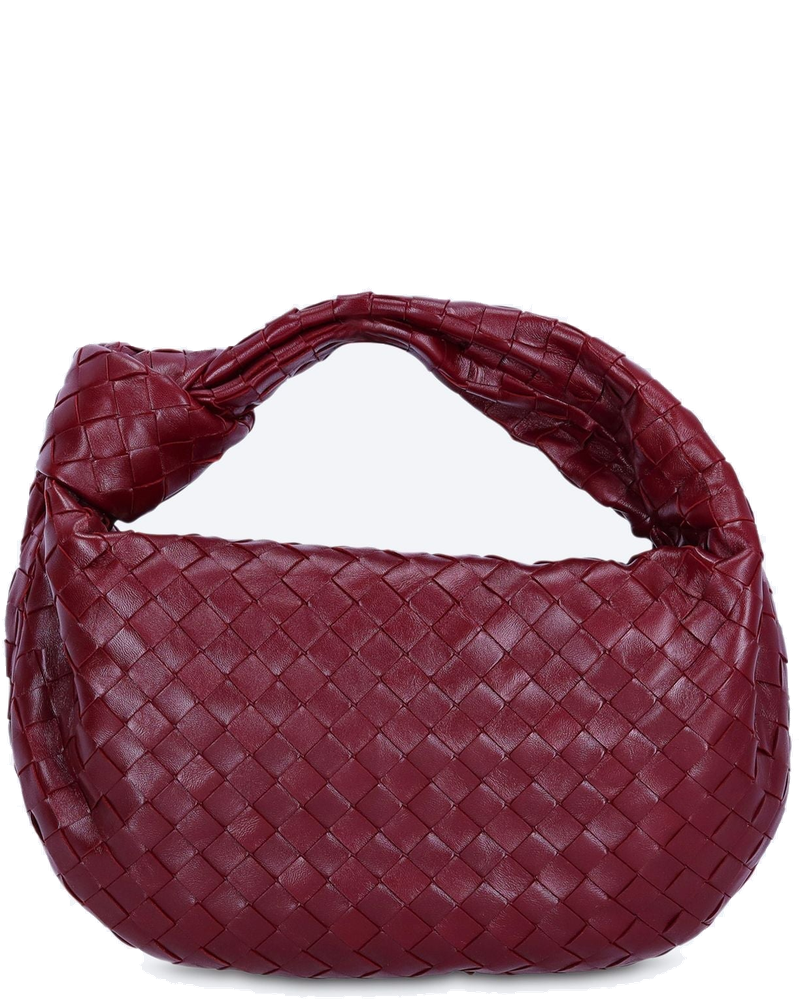 Оригінальна Small Jodie Leather Handbag Bottega veneta