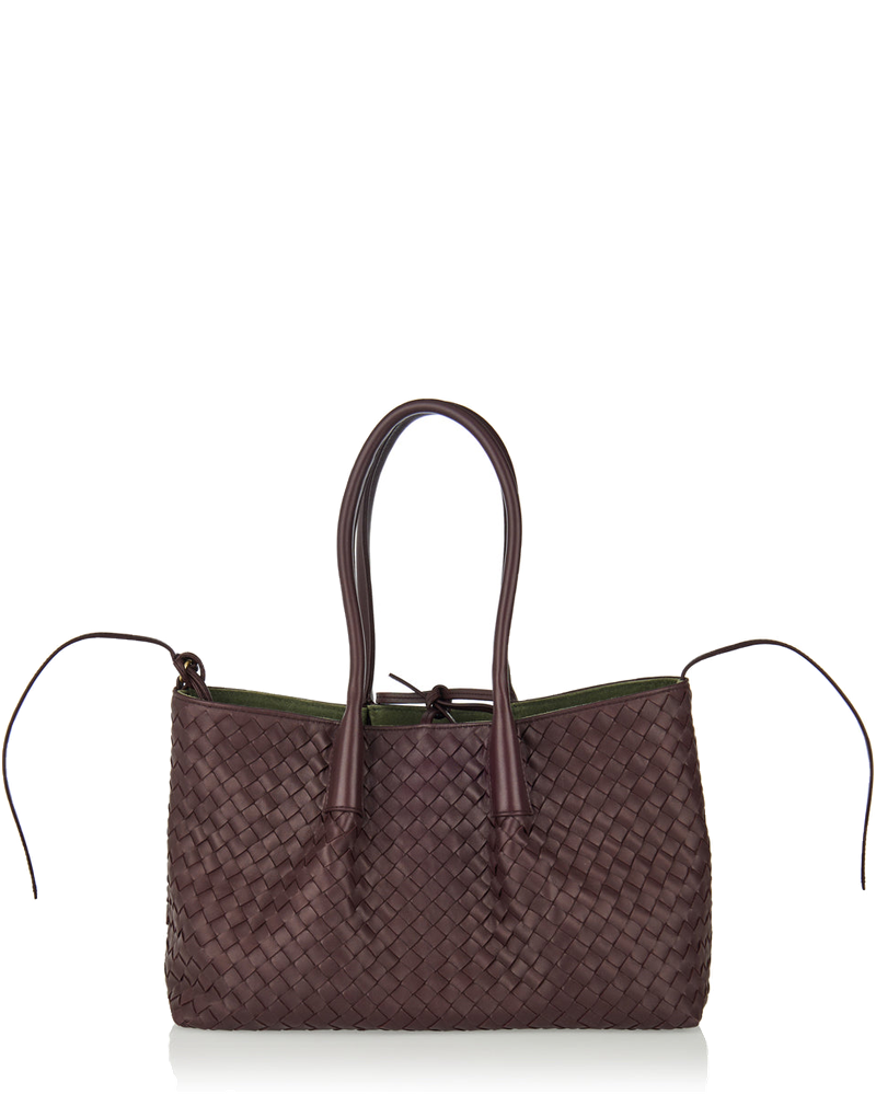 Pinacoteca Medium Intrecciato Leather Tote Bottega veneta – Гарантія оригінальності