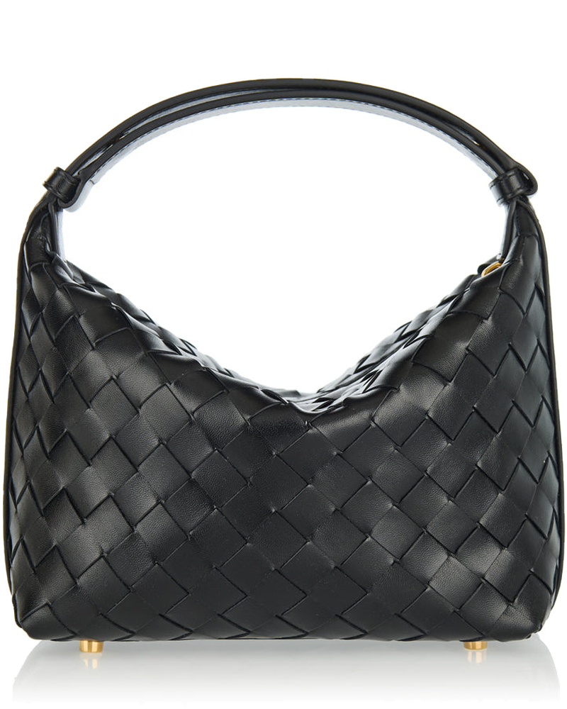 Mini Wallace Leather Shoulder Bag Bottega veneta – Гарантія оригінальності