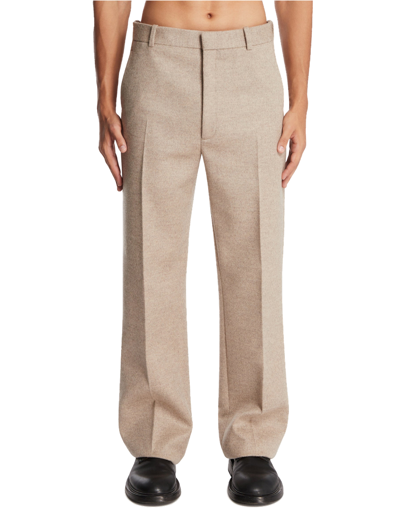 Beige Wool And Cashmere Trousers Bottega veneta оригінал – Купити в Україні