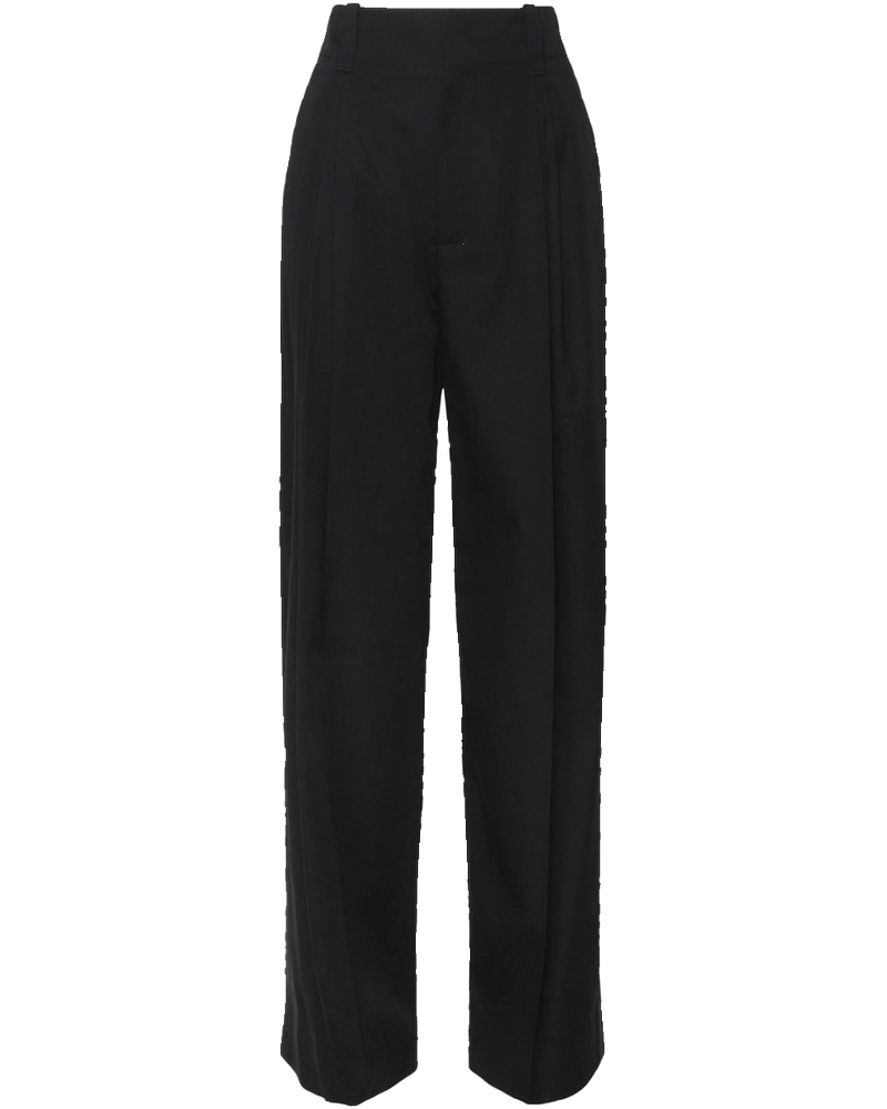 Pantaloni In Lana Grain De Poudre Compatta Bottega veneta – Гарантія оригінальності