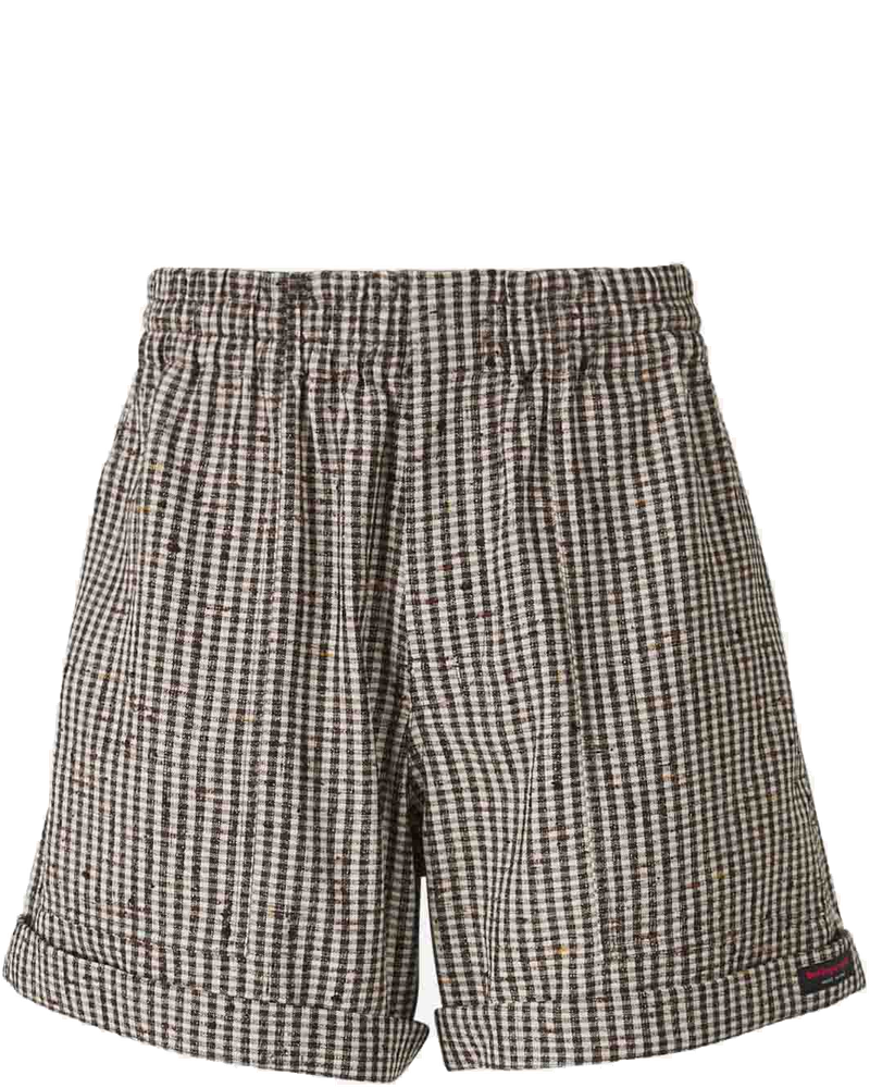 Viscose Checked Bermuda Shorts Bottega veneta – Гарантія оригінальності