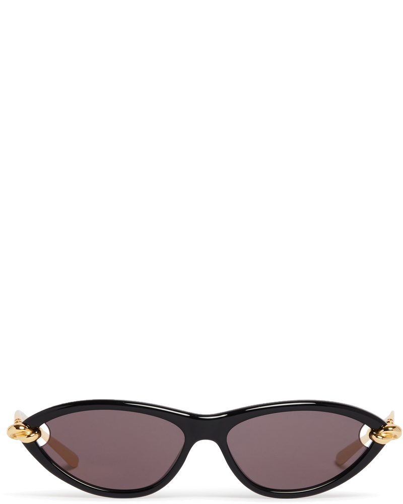 Black Cat-Eye Knot Sunglasses Bottega veneta – Гарантія оригінальності