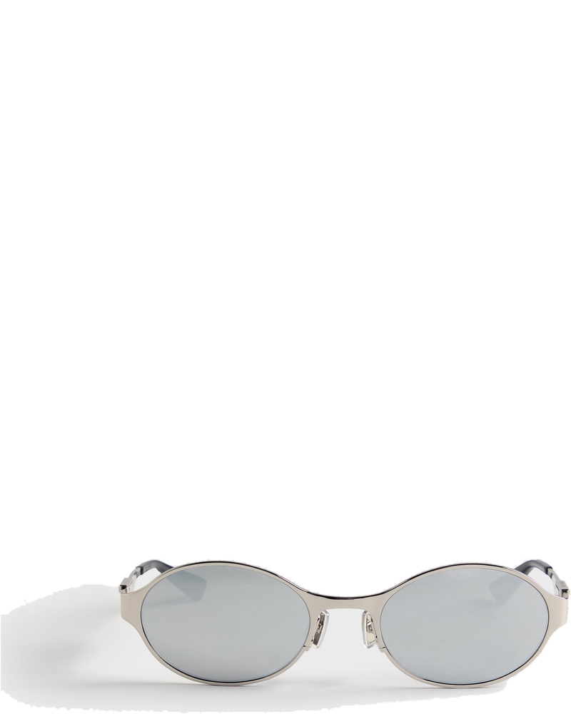 Оригінальна Bv1456s Metal Sunglasses Silver Bottega veneta