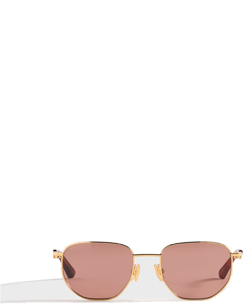 Metal Square Sunglasses Gold Bottega veneta оригінал – Купити в Україні