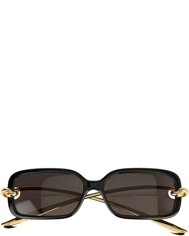 Оригінальна Knot Rectangular Sunglasses Bottega veneta