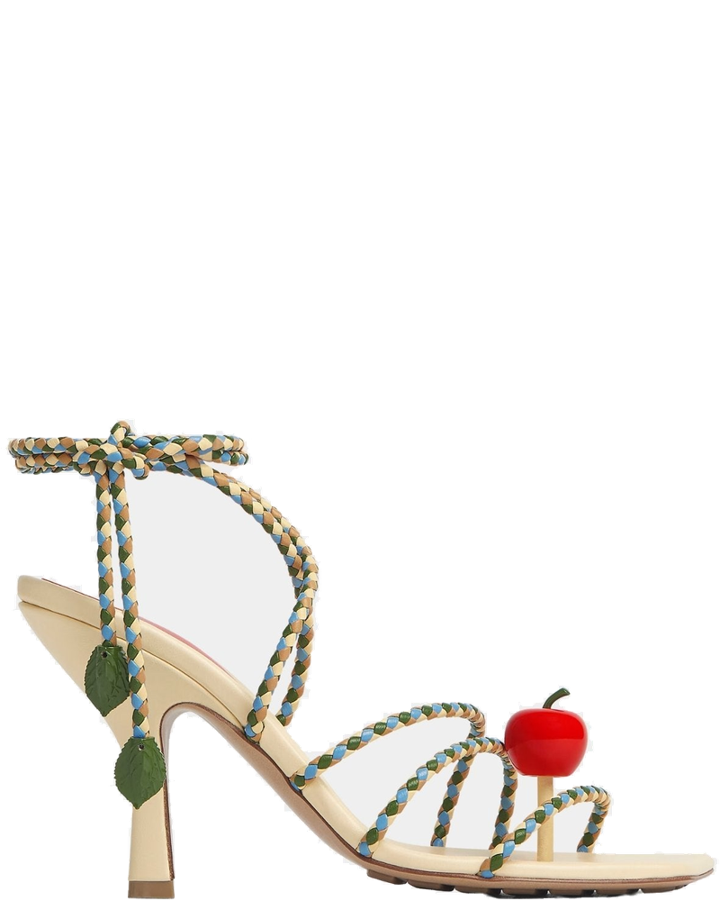 Оригінальна Adam Leather Sandal Multicolour Coaxial Laces Bottega veneta