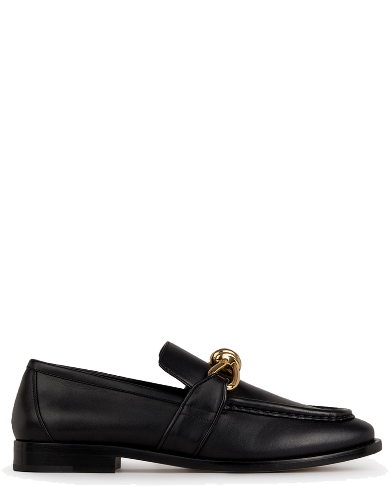 Оригінальна Astaire Leather Loafers Bottega veneta