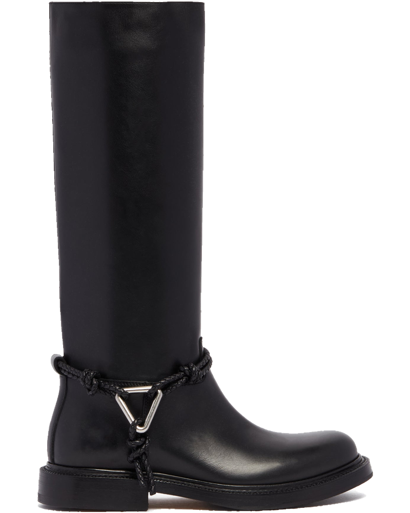 Black James Cuissard Boots Bottega veneta оригінал – Купити в Україні