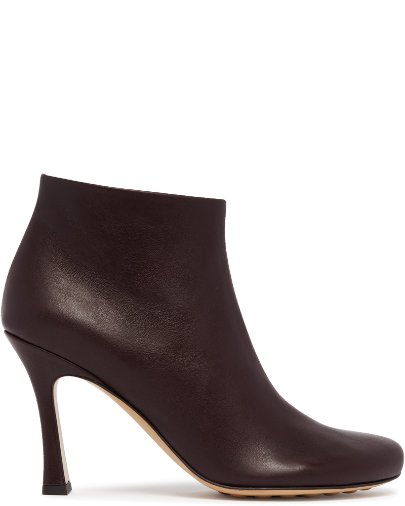 Burgundy Rana Ankle Boots Bottega veneta – Гарантія оригінальності