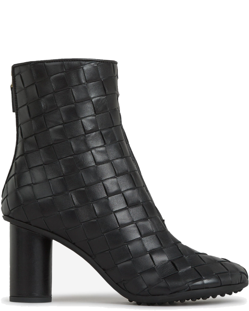 Оригінальна Intrecciato Leather Boots Bottega veneta