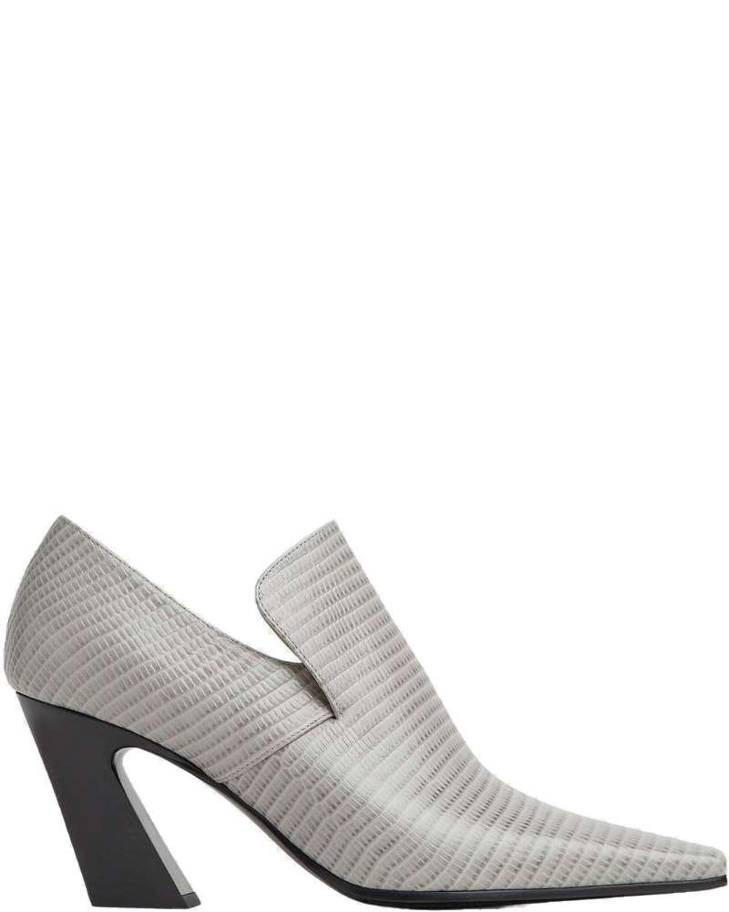 Lewis Lizard Effect Leather Pump Loafer Bottega veneta – Гарантія оригінальності
