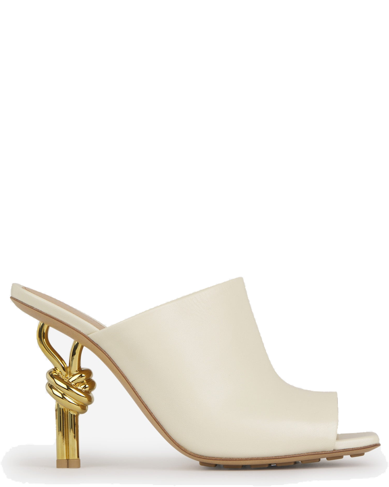 Metallic Heeled Mules Bottega veneta оригінал – Купити в Україні