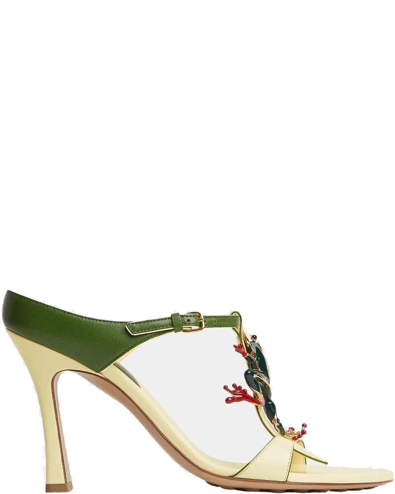 Rana Strappy Mule Bi-Colour Calfskin Bottega veneta – Гарантія оригінальності