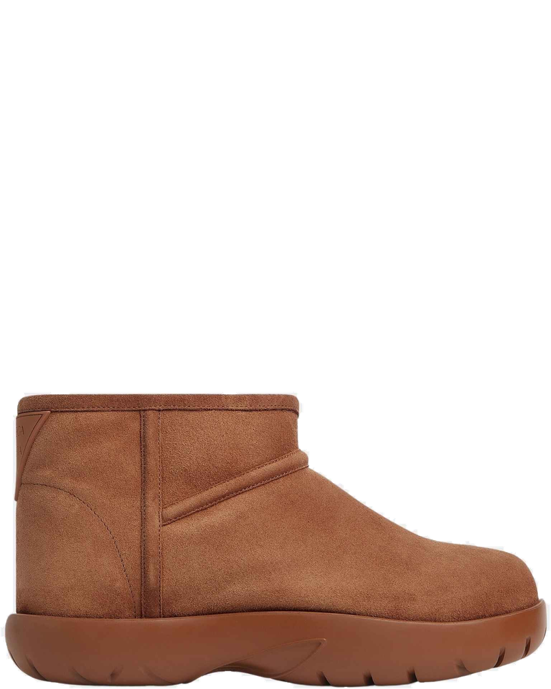 Snap Mini Ankle Boot Suede Bottega veneta – Гарантія оригінальності