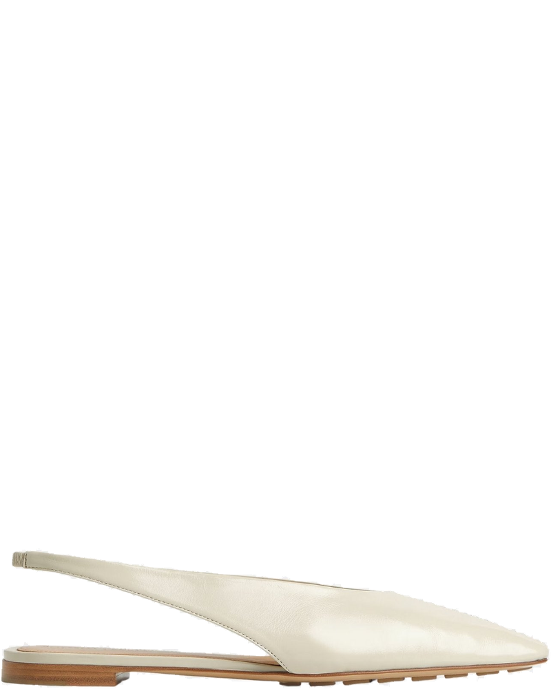 Sofia Slingback Ballerina Shiny Calfskin Bottega veneta – Гарантія оригінальності