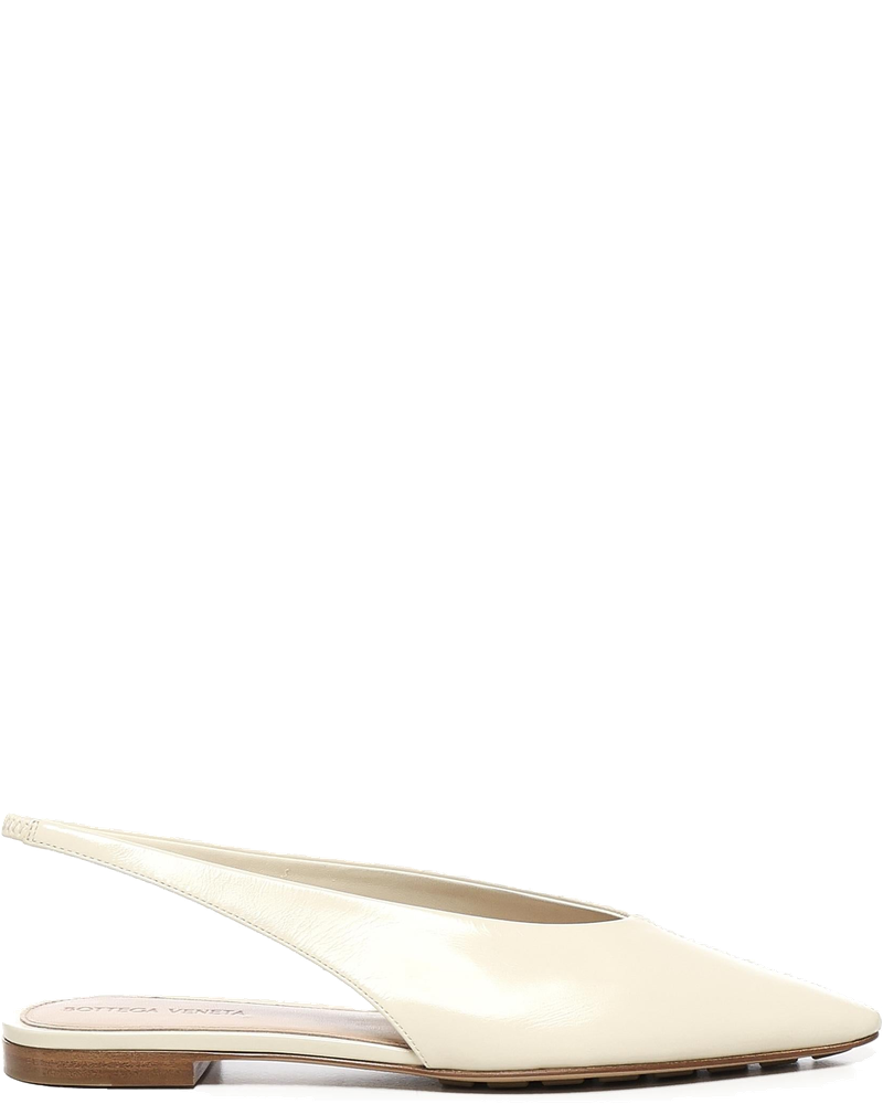 Оригінальна Ballerine Slingback Sofia In Pelle DI Vitello Lucida Bottega veneta