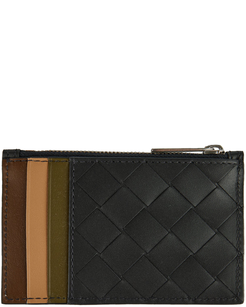 Intrecciato Zip Card Case Bottega veneta оригінал – Купити в Україні