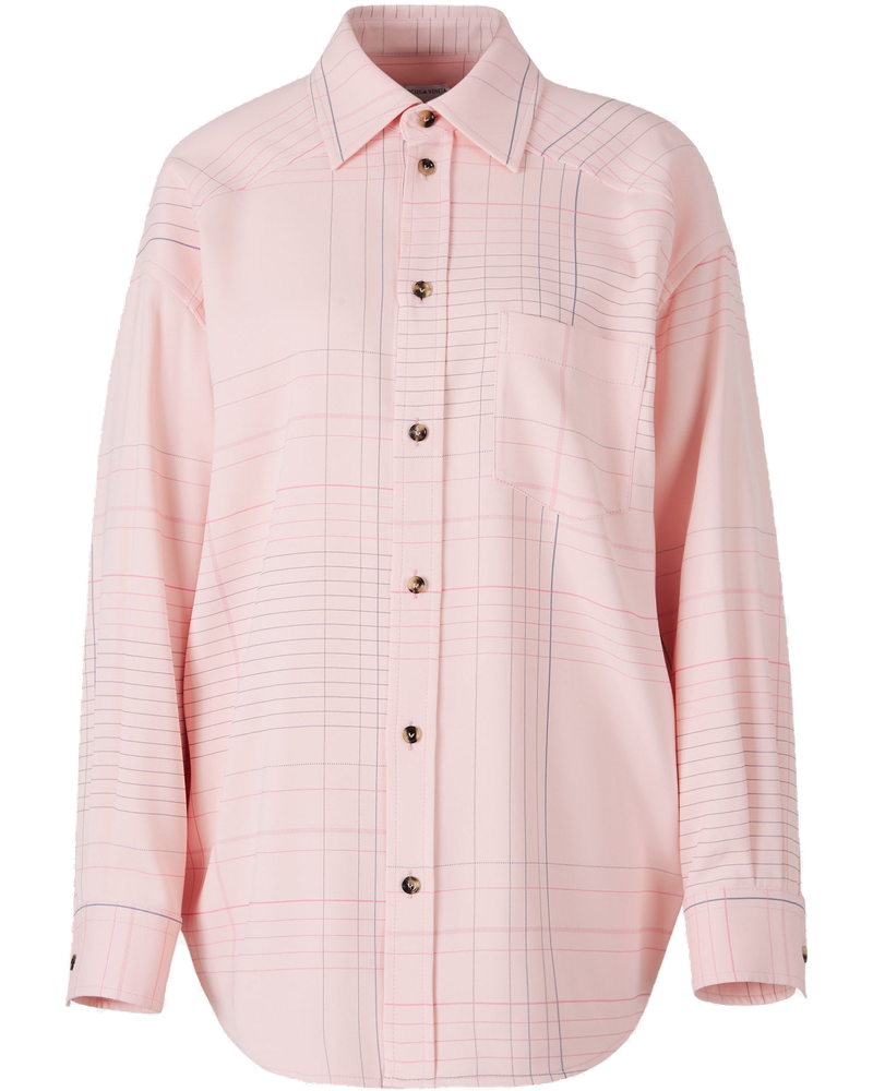 Оригінальна Viscose Notebook Shirt Bottega veneta