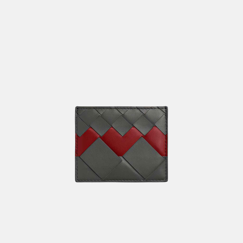 Оригінальна Intrecciato Credit Card Case Bottega veneta – боковий вид