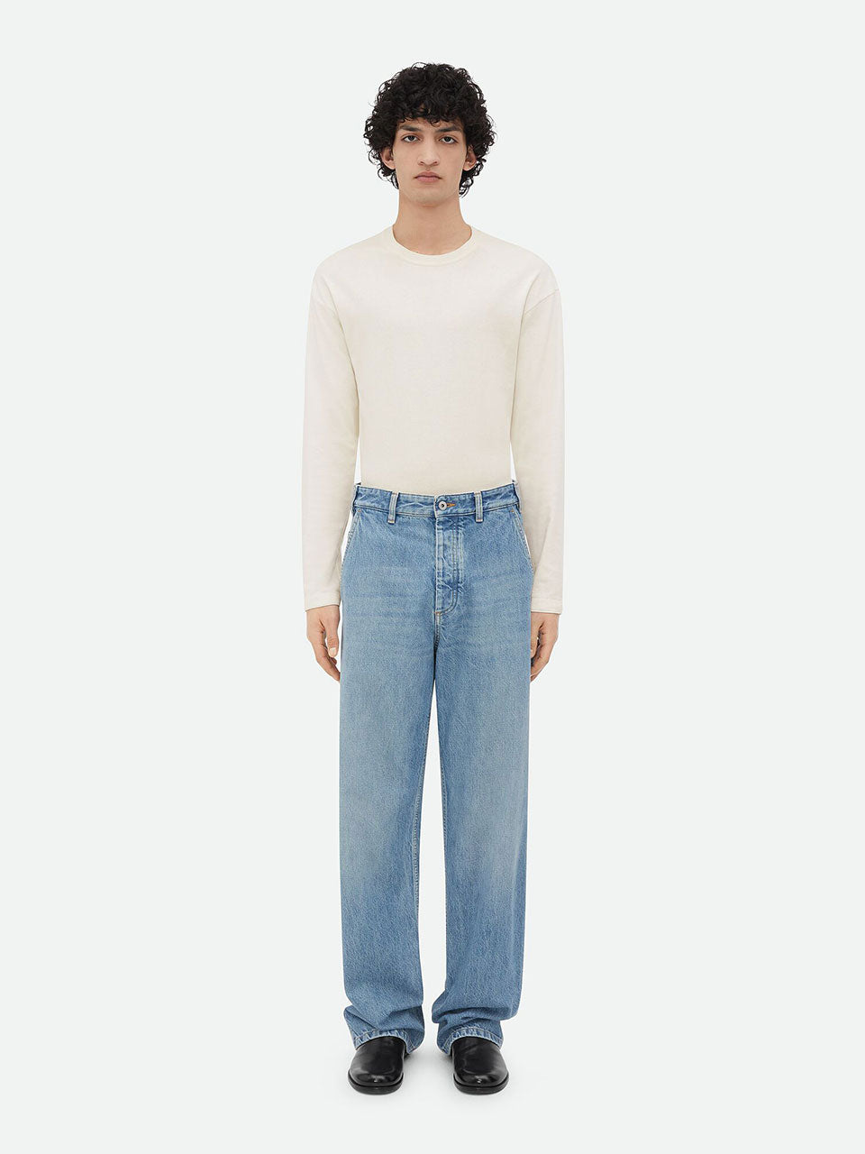 Vintage Cargo Jeans Bottega veneta – Гарантія оригінальності – боковий вид