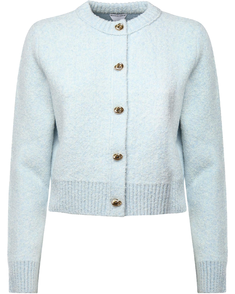 Cardigan In Lana Bouclé Bottega veneta оригінал – Купити в Україні