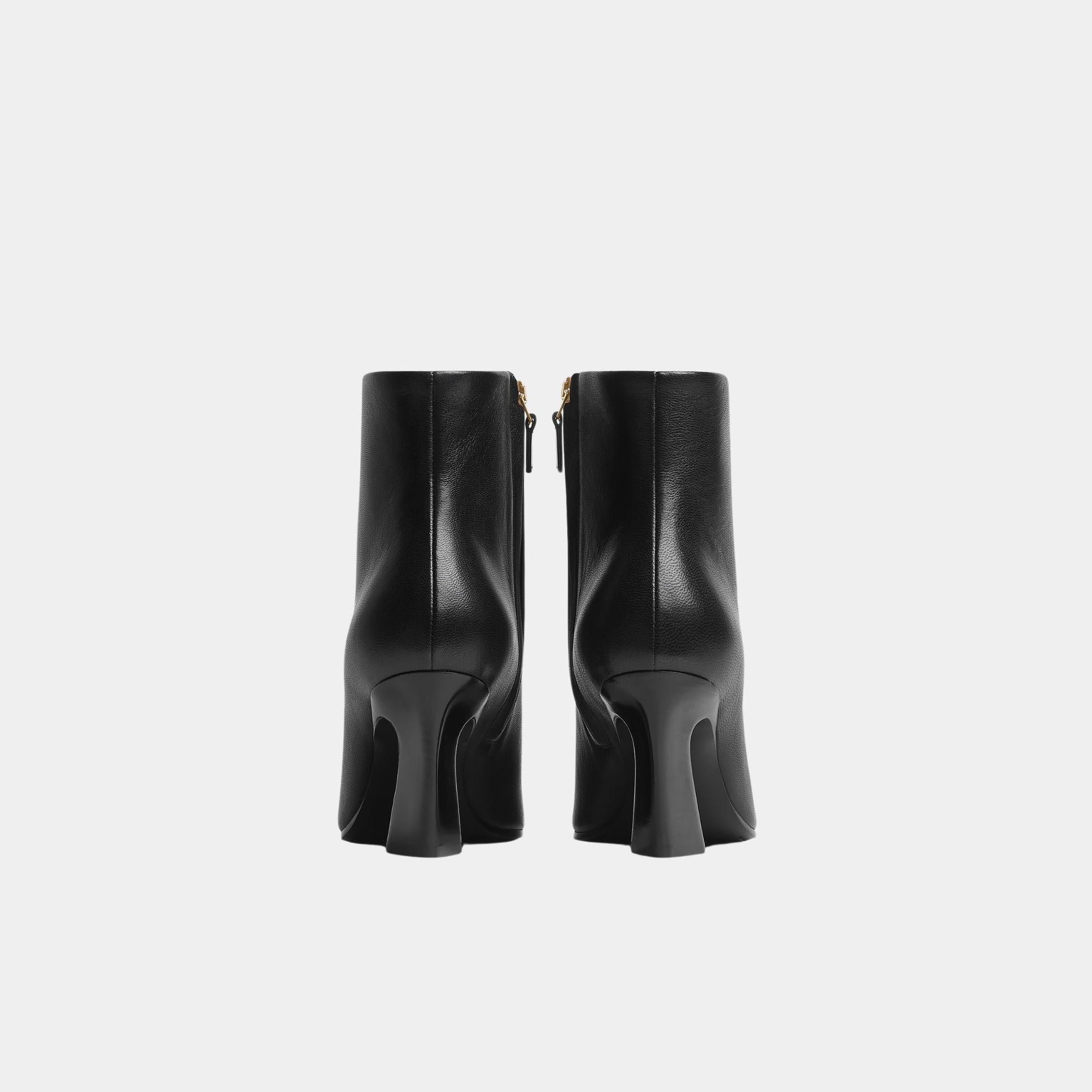 Lewis Ankle Boot Calfskin Sculptural Sloped Heel Bottega veneta оригінал – Купити в Україні – детальний вид