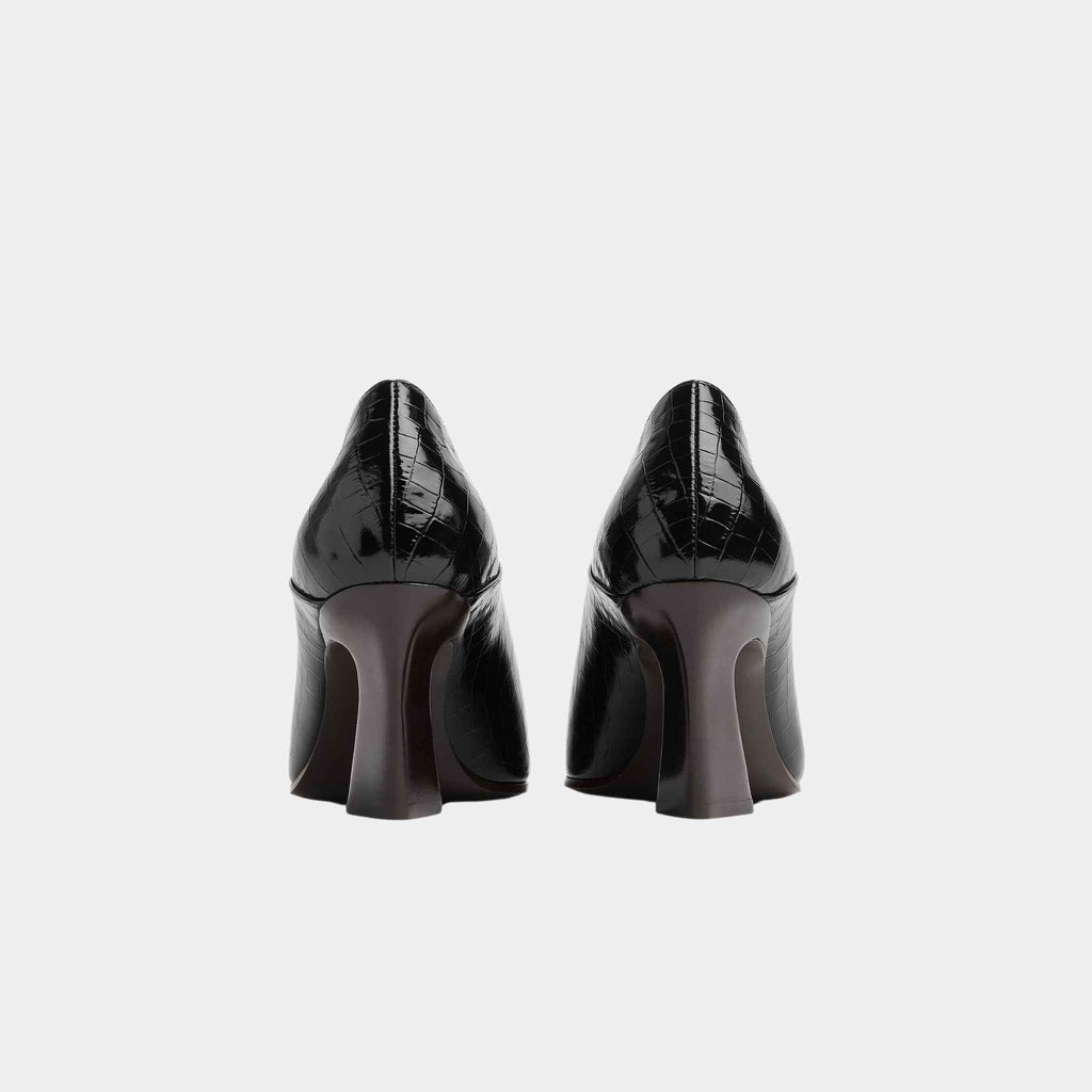 Lewis Pump Crocodile Effect Leather Bottega veneta – Гарантія оригінальності – детальний вид