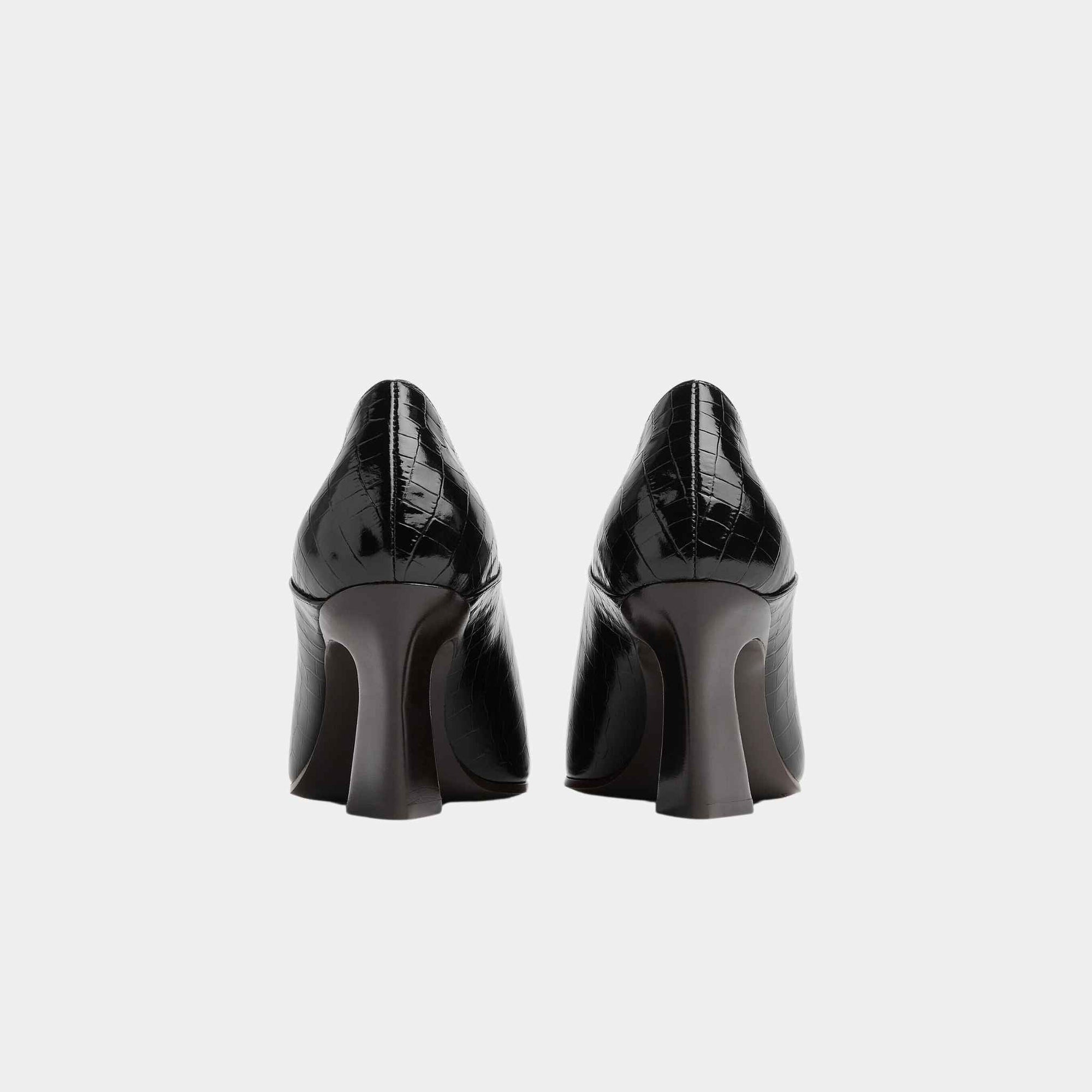 Lewis Pump Crocodile Effect Leather Bottega veneta – Гарантія оригінальності – детальний вид