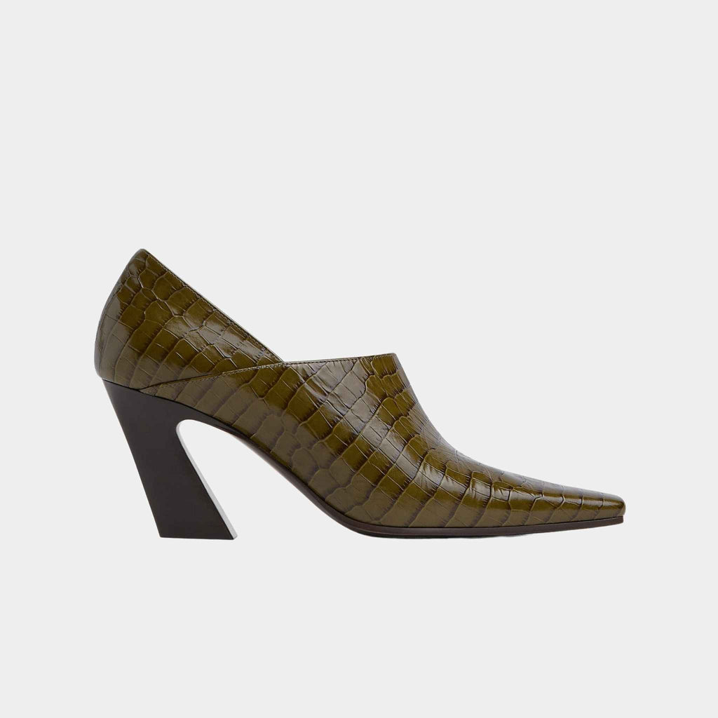 Lewis Pump Crocodile Effect Leather Bottega veneta – Гарантія оригінальності – збільшений вид