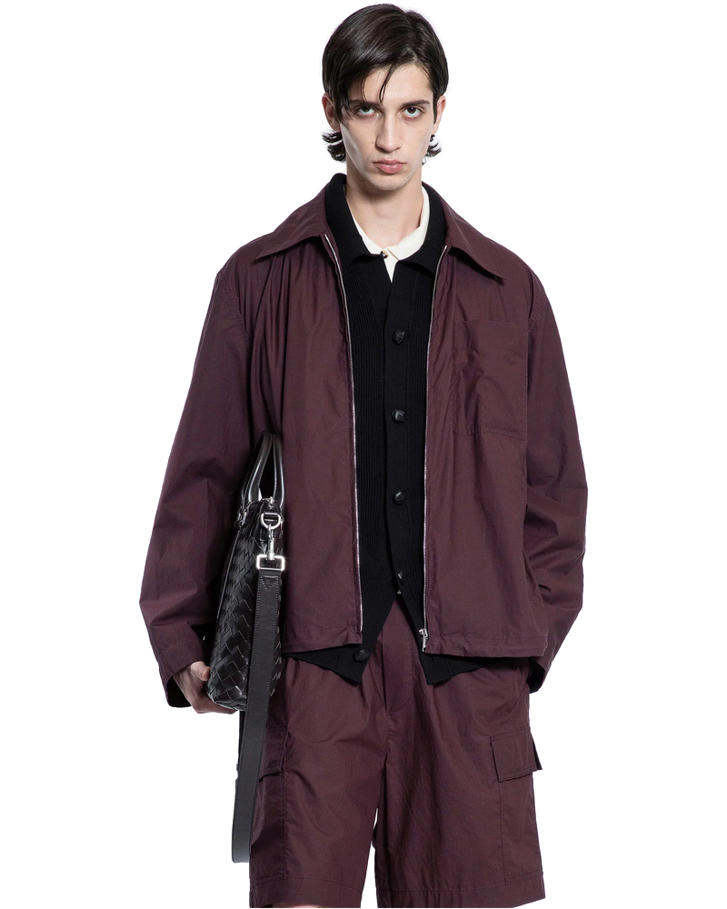 Оригінальна Resinated Cotton Blouson Bottega veneta