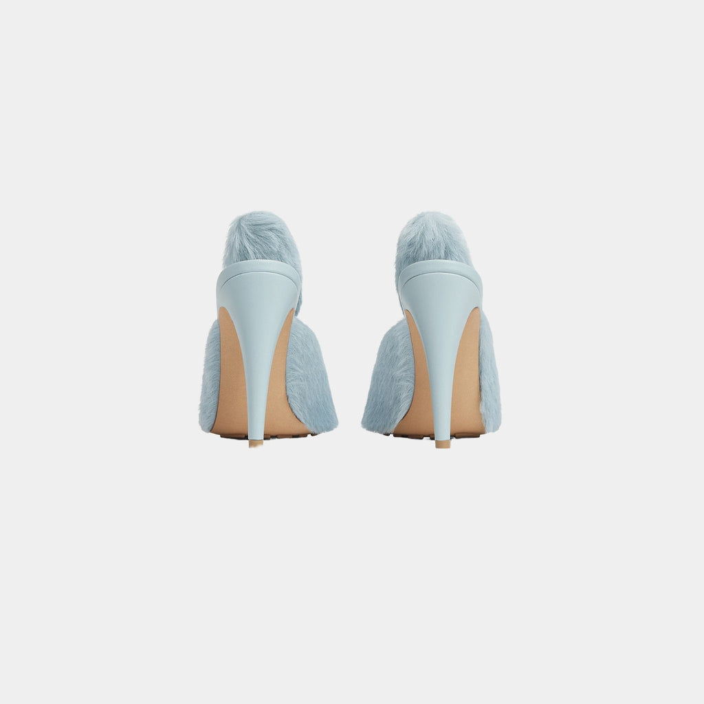 Punta Mule Pump Rabbit-Inspired Solf Calf Hair Bottega veneta оригінал – Купити в Україні – детальний вид