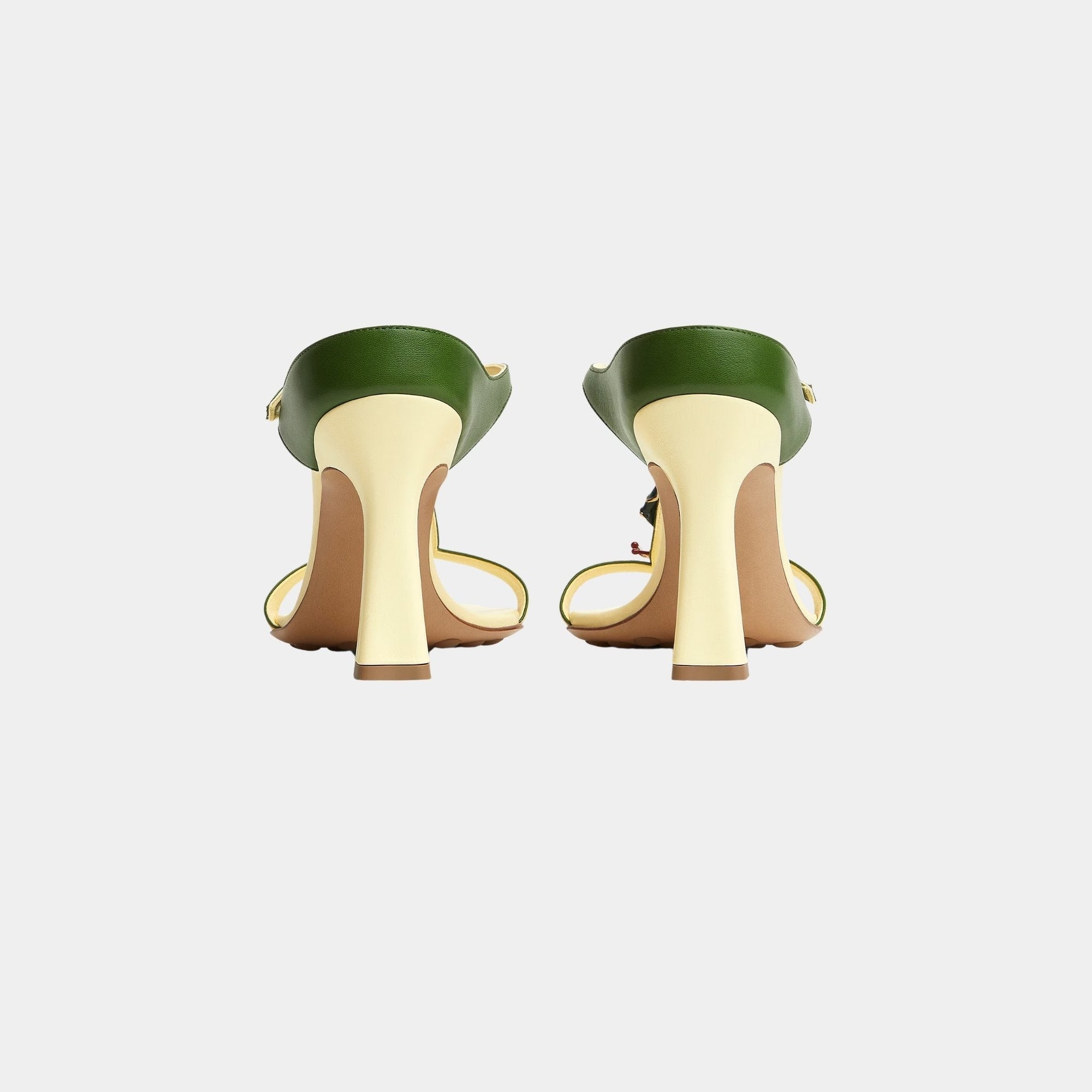 Rana Strappy Mule Bi-Colour Calfskin Bottega veneta – Гарантія оригінальності – детальний вид