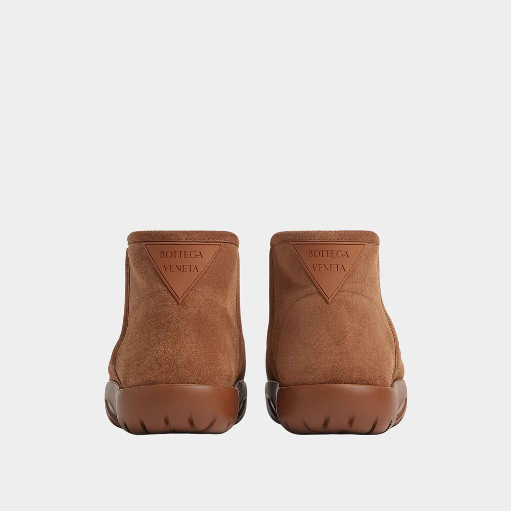 Snap Mini Ankle Boot Suede Bottega veneta – Гарантія оригінальності – детальний вид