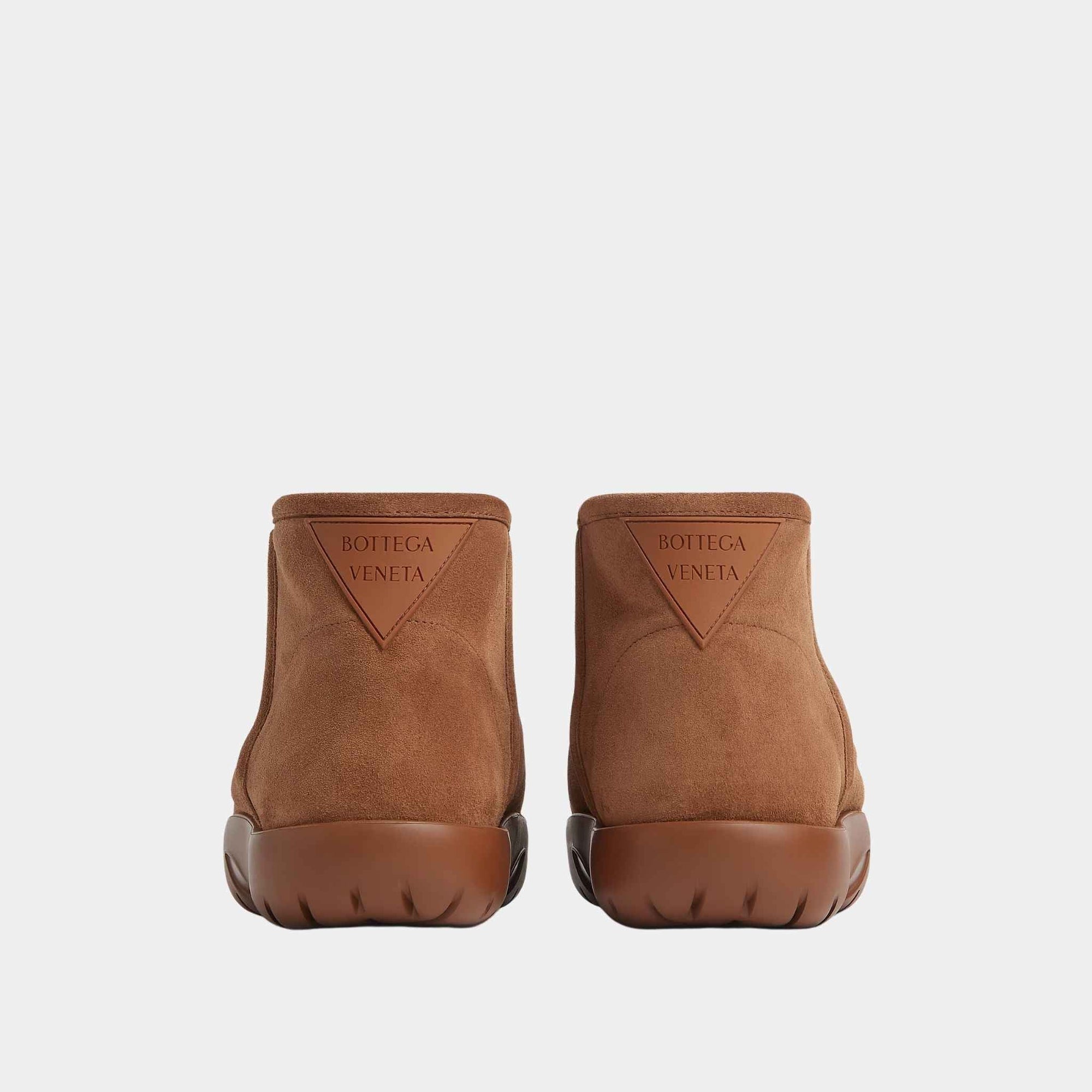 Snap Mini Ankle Boot Suede Bottega veneta – Гарантія оригінальності – детальний вид