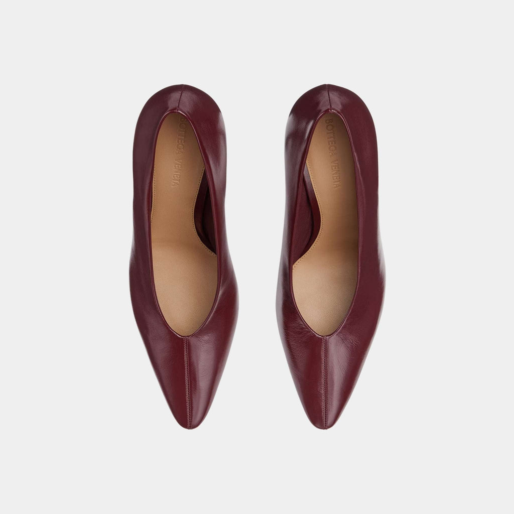 Оригінальна Sofia Slip-On Pump Supple Construction Shiny Calfskin Bottega veneta – вид ззаду