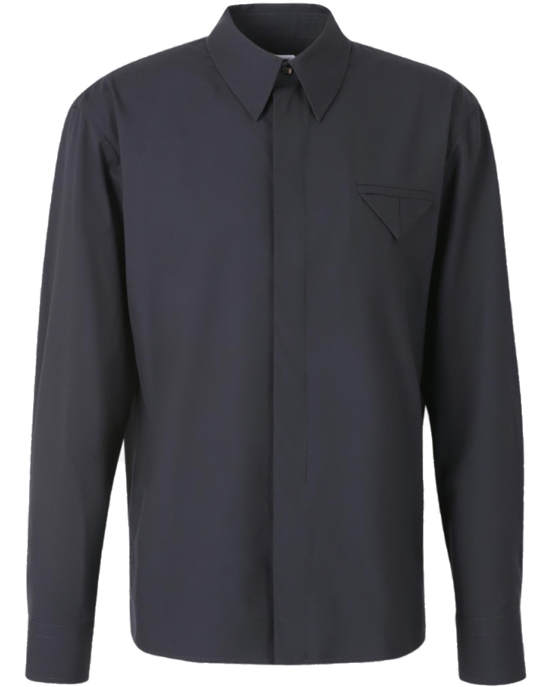 Оригінальна Plain Wool Shirt Bottega veneta