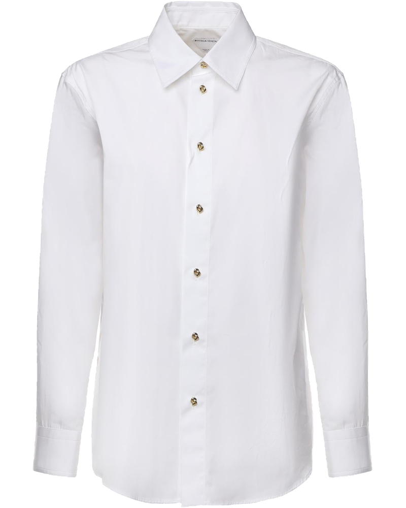 Camicia In Popeline DI Cotone Bottega veneta – Гарантія оригінальності