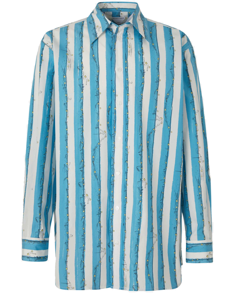 Swimmers Motif Shirt Bottega veneta – Гарантія оригінальності