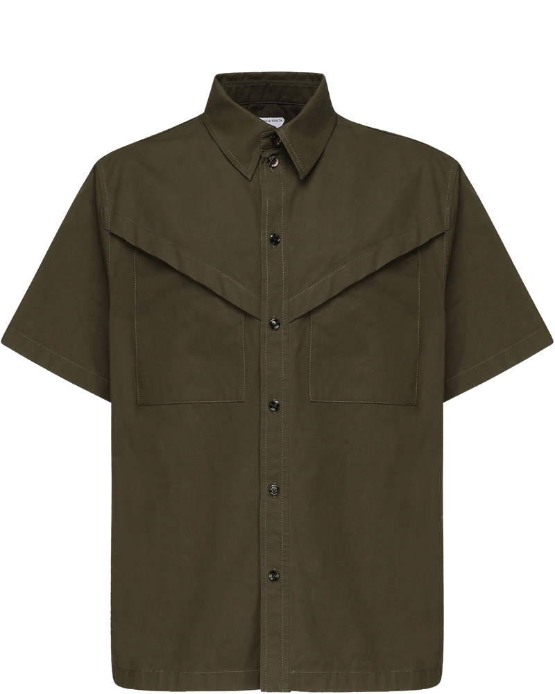 Camicia In Twill DI Cotone Leggero Bottega veneta оригінал – Купити в Україні