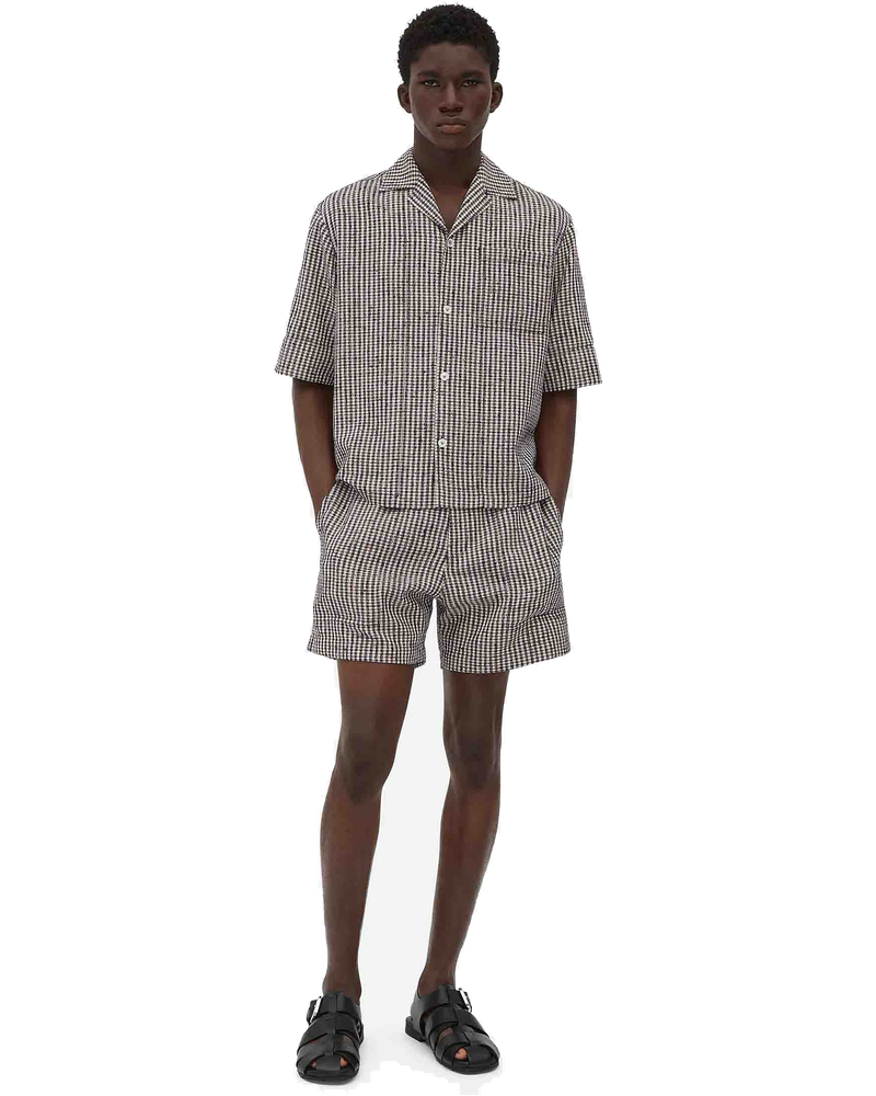 Viscose Checked Shirt Bottega veneta – Гарантія оригінальності