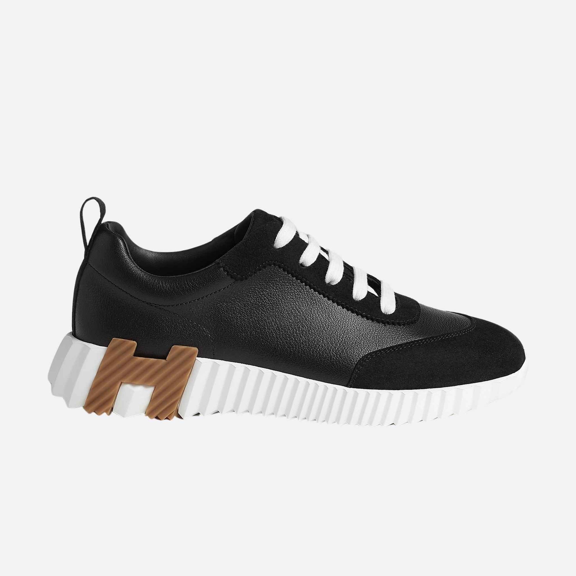 Оригінальна Bouncing Sneaker Sport Goatskin Suede Women Hermes – вид ззаду
