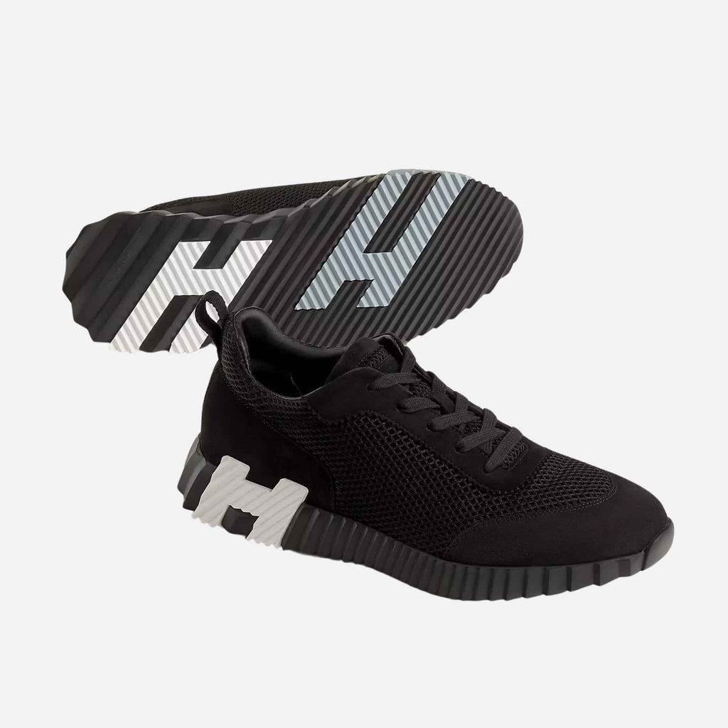 Bouncing Sneakers Graphic Mesh Suede Men Hermes – Гарантія оригінальності – збільшений вид