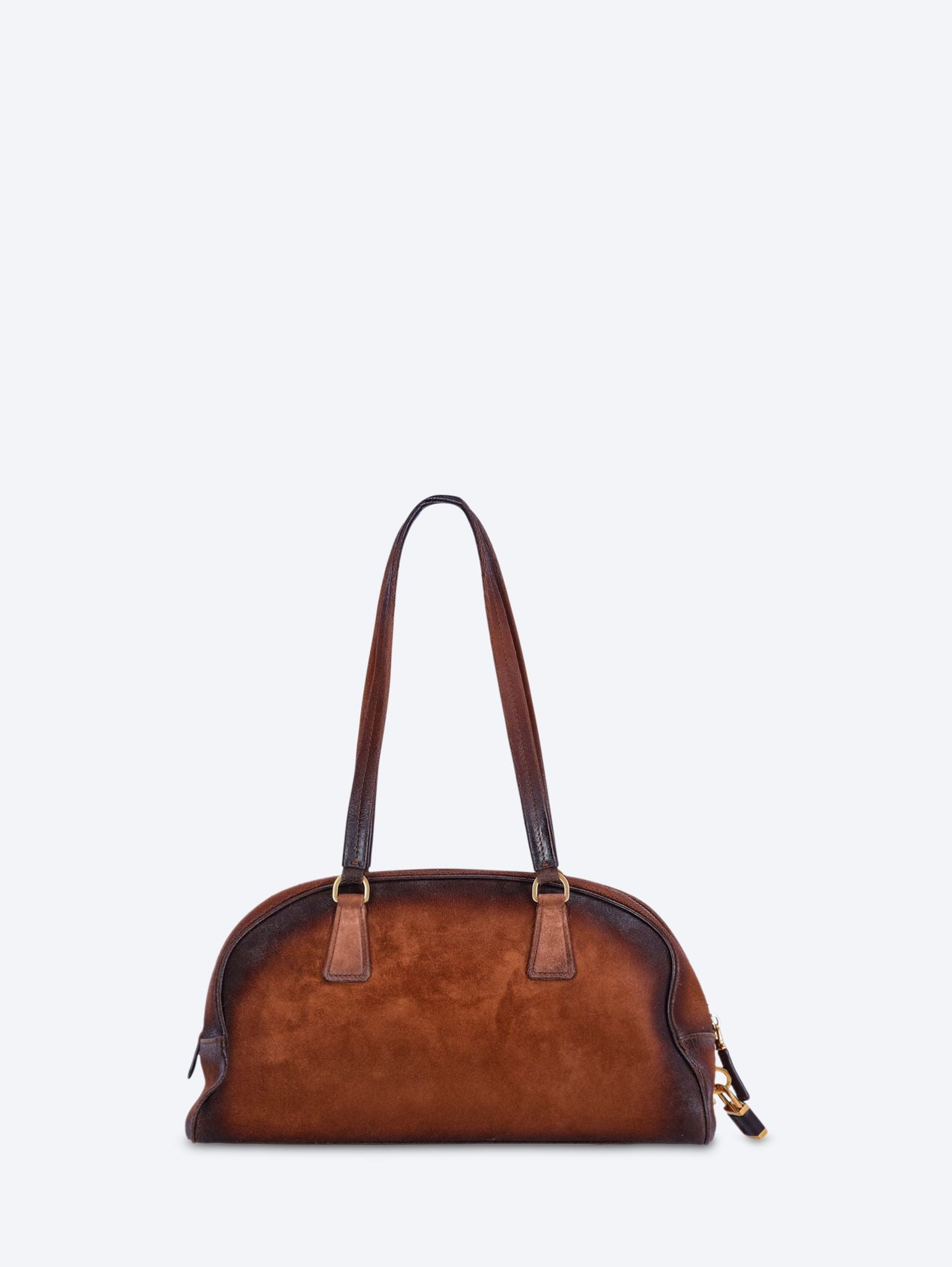 Bowling Medium Suede Bag Prada оригінал – Купити в Україні – збільшений вид