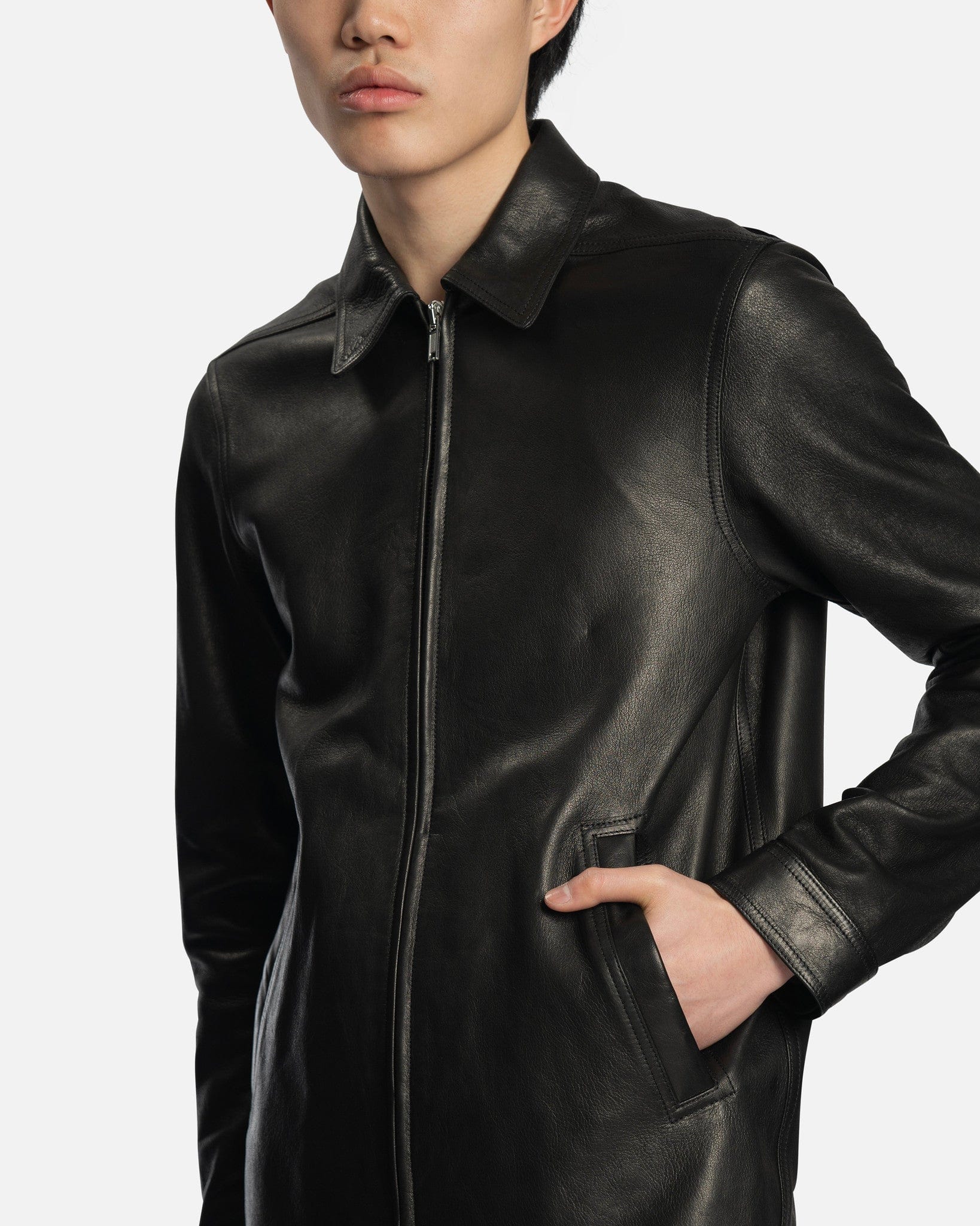 Brad Jacket In Black Rick owens оригінал – Купити в Україні – збільшений вид