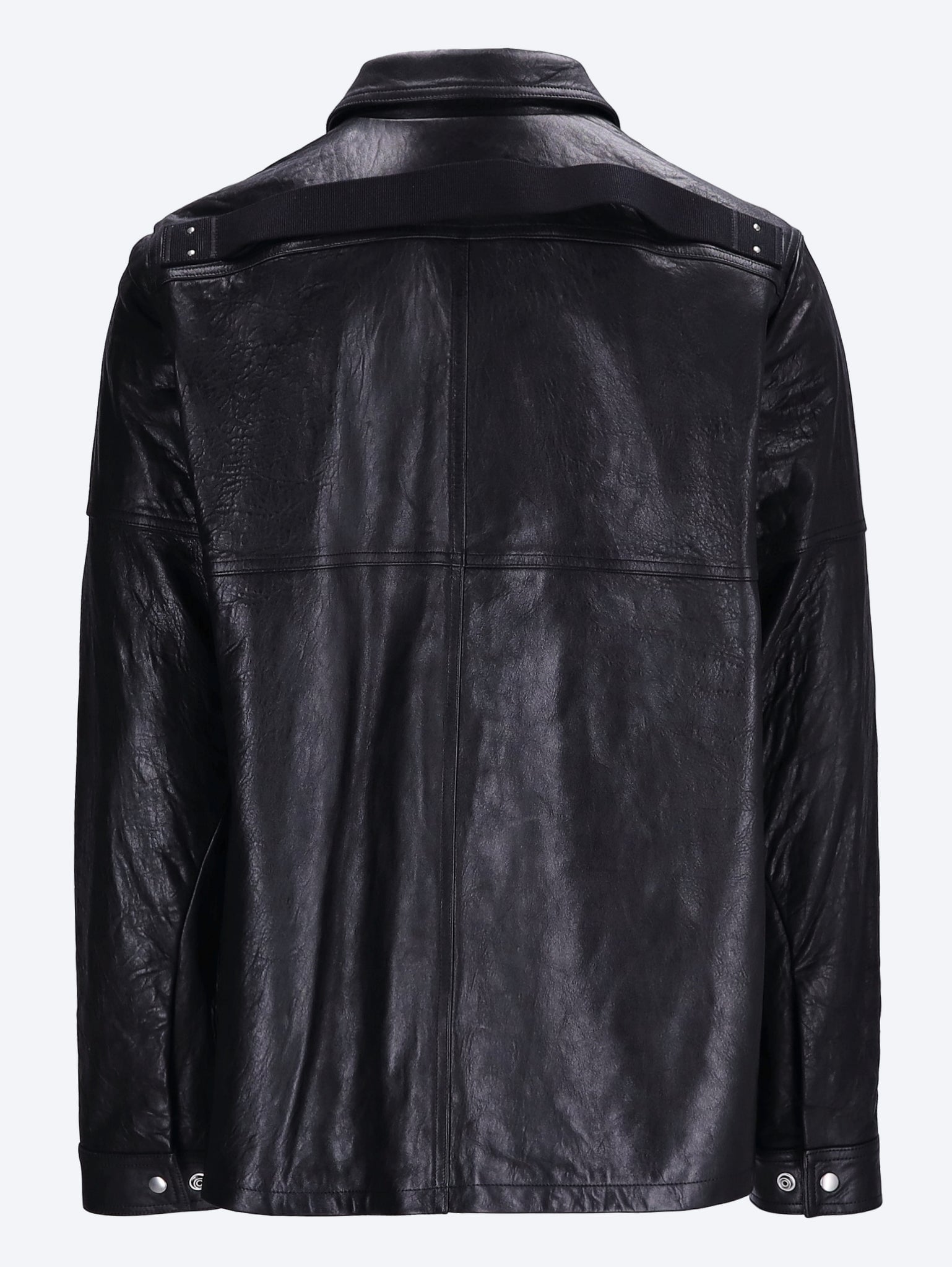 Brad Leather Jacket Rick owens – Гарантія оригінальності – детальний вид