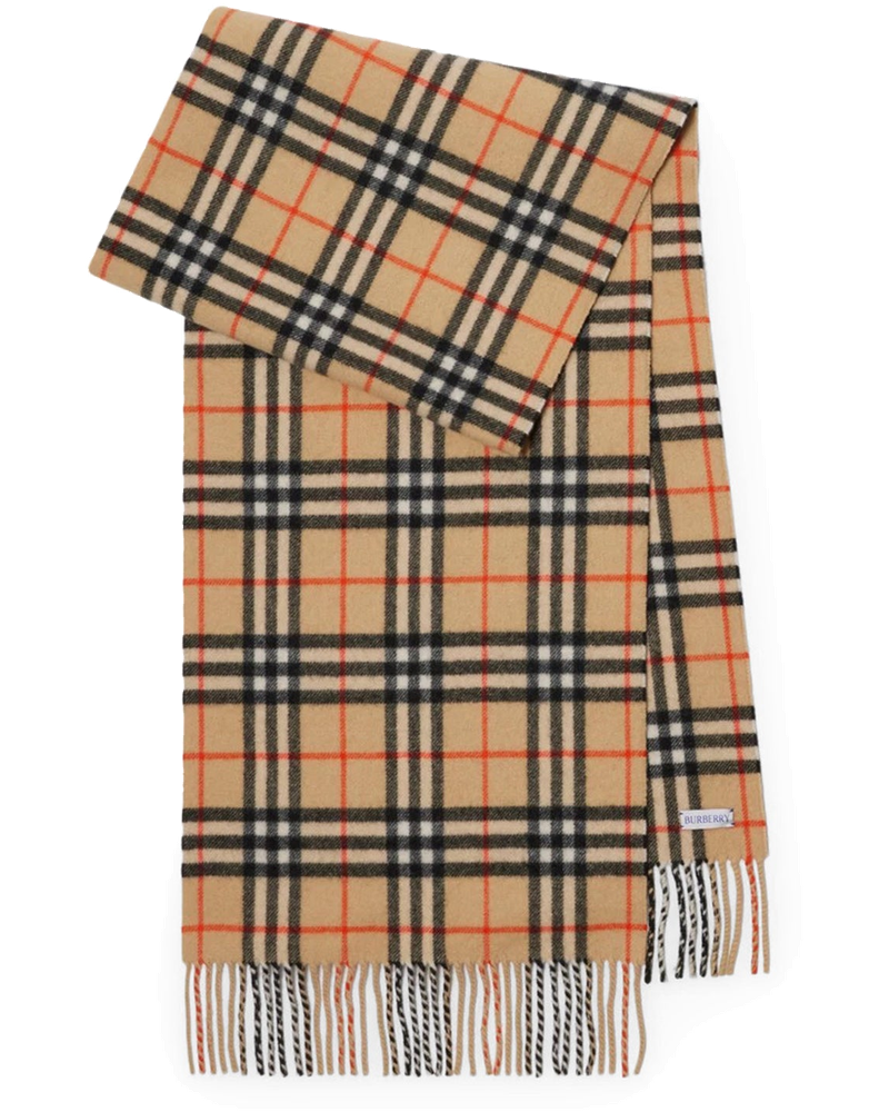 Check Cashmere Scarf Burberry оригінал – Купити в Україні