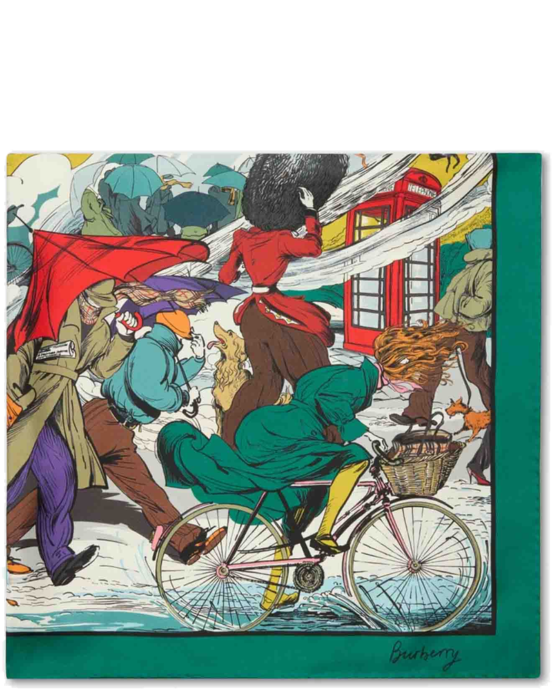 Raining Cats And Dogs Scarf Burberry оригінал – Купити в Україні