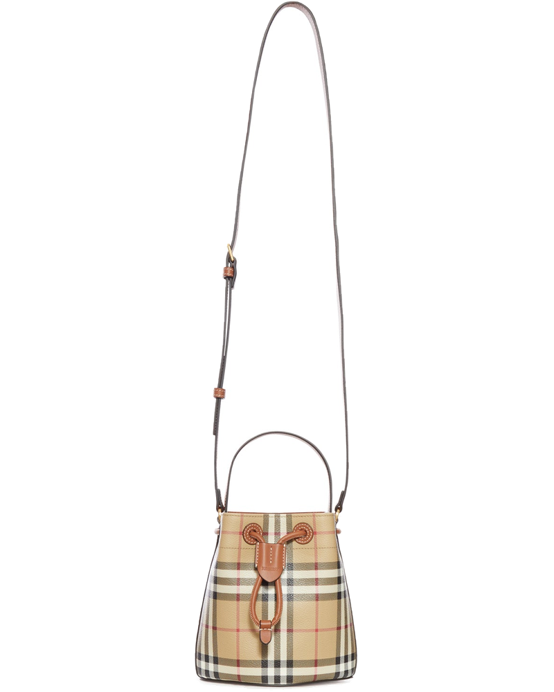 Check Mini Bucket Bag Burberry – Гарантія оригінальності